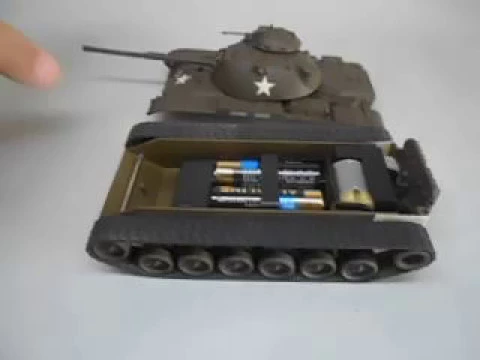 タミヤ走るミニタンクシリーズ1/48パットン